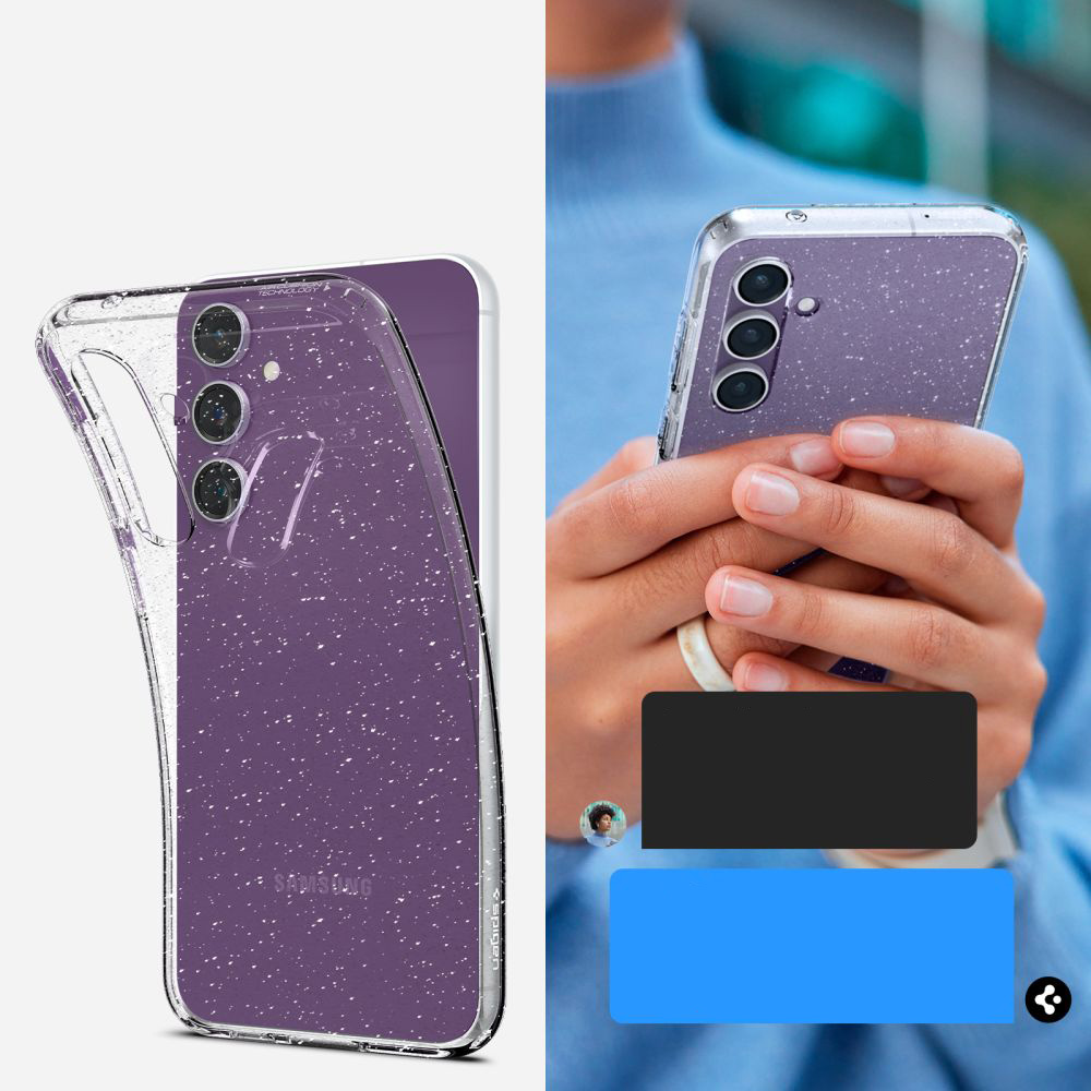 Etui Spigen Liquid Crystal do Galaxy S23 FE, przezroczyste